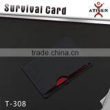 Colorfull Red Out Door Card ,Card Type Mini Multi-functional Survival Card thumbnail-3