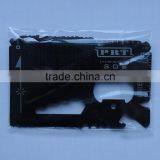 Useful 14 in 1 Multi Function Survival Tools Card With Rope thumbnail-2