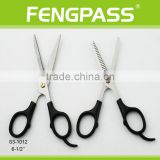 S3-1012 6-1/2" Inch 2CR13 Stainless Steel With ABS Handle Double Thinning Hair Cutting Scissors thumbnail-5
