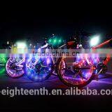 Cheap OEM Colorful 20LED Bicycle Bike Wire Tyre Wheel Spoke Light as Seen on tv