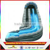 New Product Customized Giant Inflatable Double Lane Slip Slide,inflatable Water Slide With Pool