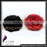 CX-A-26 Wholesale Handmade Genuine Mink Fur Flower Brooch Pin thumbnail-4