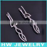 HWSE838 Green Stone Earring thumbnail-1