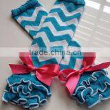 Fashion Baby Ruffle Legs Legging Warmers Bowknot Baby Kids Wear Leg Warmer thumbnail-3