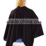 Women Handmade Cashmere Wool Shawl Wrap Wholesale Blanket Scarf Shawl thumbnail-2