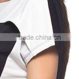 Fashional White and Black t Shirt Wholesale thumbnail-4