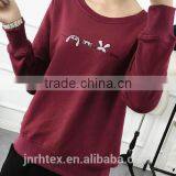 Custom Label Printing 100% Cotton Women Hoodies thumbnail-4