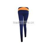 Wholesale Custom Gym Navy Blue Yoga Pants Legging thumbnail-2