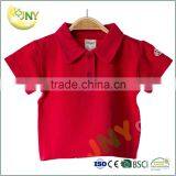 Anti-Shrink Breathable Polo Baby T Shirt thumbnail-2
