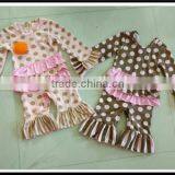 Wholesale Cute Dots Cotton Baby Dress Romper Party Infant Girl Romper Baby Clothes For Girls Sisters Clothing thumbnail-2
