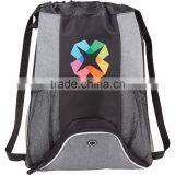 Corona Deluxe Drawstring Backpack - Features Open Main Compartment That Includes Shoulder Straps Which Also Cinch the Bag Shut thumbnail-1