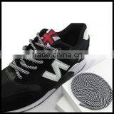 Black / White Stripe Rope Laces~Regular Rope Laces For Sneakers~Hikers Round Yeezy Laces With Plastic Tips~Amazon Supplier thumbnail-1