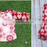 Persnickety Valentine Hearts Pattern Shirts And Pant Triple Ruffle Pants Children Clothes Sets Girls Boutique Clothing thumbnail-2