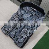 100% Cotton Material New Pattern Printing Custom Hawaiian Shirts for Men 2017 thumbnail-1