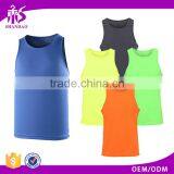 Guangzhou Shandao OEM Wholesale Casual Summer 95% Cotton 5% Spandex Unisex Athletic Quick Dry Slim Fit Fitness Tank Top thumbnail-1