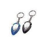 Promotional Gifts Small PVC, METAL LED Flashlight Key Chain / Keyring With Printed Logo