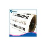 Serial Number Barcode Label , Matte Permanent Adhesive Barcode Stickers
