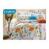 Luxury Double Colorful Cotton Bedding Sets / Twin Bedroom Bed Sets thumbnail-1