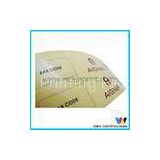 Yellow Base Transparent PVC Custom Sticker Printing with Glossy Surface Finish