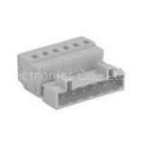 Light Grey Spring Clamp 24 - 14 AWG MCS Connector With 5.0mm Pitch