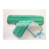 Eco-Friendly Microfiber Dust Mop Backing With Velcro , Floor Duster Mops