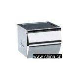 Surface Mounted Toilet Paper Holder With Hood thumbnail-1