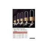 BRASS PADLOCK HEAVY TYPE LONG SHAKLE thumbnail-1