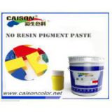 Light yellow water based pigment paste，water based acrylic binder for textile printing