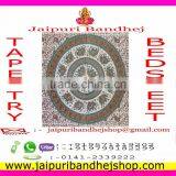 Jaipuri Bandhej Manufacturer Mandala,wall Hanging, Tapestry thumbnail-5