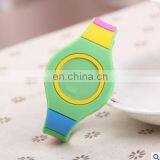 Steel Full Round Electronic Smart Watch Smart Monitor SleepTracker Wearable Devices for Lovers Jelly Color Silica Watch thumbnail-2