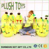OEM Service Emoji Emoticon Yellow Round Cushion Soft Toys Pillow Plush thumbnail-6
