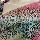 animal skin rayon digital printed fabric for women's maxiskit
