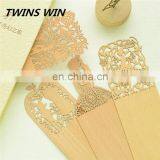 Promotional Korean 2018 Top Fashion Wooden Bookmark Wholesale Cheap Creative Flower Design Bookmarks for School thumbnail-1