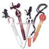 Sports Top Bubble Pens,plastic Pen With Lanyard thumbnail-1