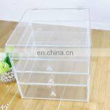 Customized and Useful 4 Tiers Acrylic Cosmetic Storage Box thumbnail-1