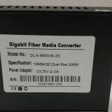 HD IP Camera to Fiber Converter Gigabit Ethernet Fiber Optic Transmitter and Receiver Single Port Fiber Media Converter thumbnail-2