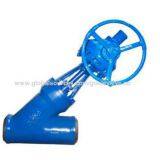 Y-type Pressure Seal Power Station Globe Valve GAJ65Y thumbnail-1