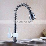 Unique Design Deck Mounted Single Handle Pull Out Kitchen Faucet thumbnail-5