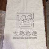 25kg 50kg High Quality White Color Plastic Polypropylene pp Woven Bags for Grains Rice Flour