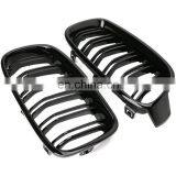 Двойные передние килевые флюги для решетки радиатора BMW F30. Цвет решетки радиатора - глянцевый черный. Решетка радиатора для BMW F30, F31 с 2012 года выпуска, 3-й серии: 320i, 328i, 335i, 335i thumbnail-5