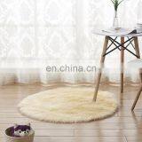 Professional Round Shape Faux Fur Carpet for Bedroom thumbnail-1
