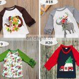 Christmas Causal Kids T-Shirt Toddler Baby Boy Girls Cotton Long Sleeve Car Print T-shirt Tops Blouse Christmas Age 1-7Years thumbnail-3