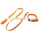 Nylon Collar and Leash Set Factory Price Dog Collar and Leash Simple Design and Color thumbnail-2