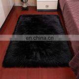 Best Selling Rectangle Fluffy Bedroom Rugs, Luxury Faux Fur Sheepskin Area Rug Sheepskin Rug Faux Fur thumbnail-3