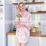 3/4 Sleeve Satin Fabric Uniforms Spa Salon Uniform Ladies thumbnail-5