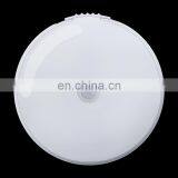 Manufacturer 20mm Round Battery Powered Wireless PIR Mini Indoor Night Light With Motion Sensor thumbnail-1