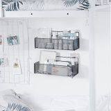 Simple Style Bathroom Hanging Shelf Metal Bathroom Storage Wall Mounted thumbnail-3