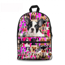 New Children's Backpack Wholesale High Quality Canvas Customized Logo and Pattern thumbnail-3