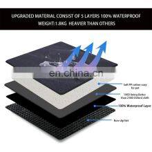 Custom Non-Slip Waterproof Pet Car Seat Cover Car Dog Mat Side Flaps thumbnail-5