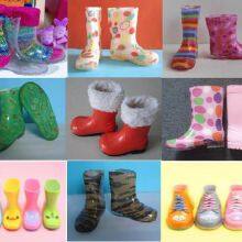 Various Colour Kids PVC Rain Boots, Rain Boot Children, China Rain Boot, Child Rain Boots, Transparent Kid Rain Shoes thumbnail-1